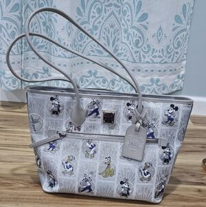 Dooney & Bourke Platinum  Disney 100 Yr Anniversary Tote